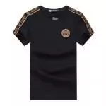 versace jeans hommes t-shirt v601 polo embroidery noir